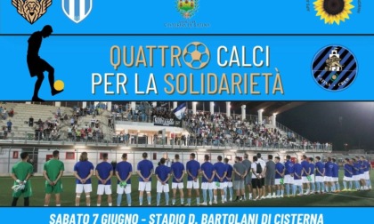“Quattro calci per la solidarietà” sabato allo Stadio Bartolani