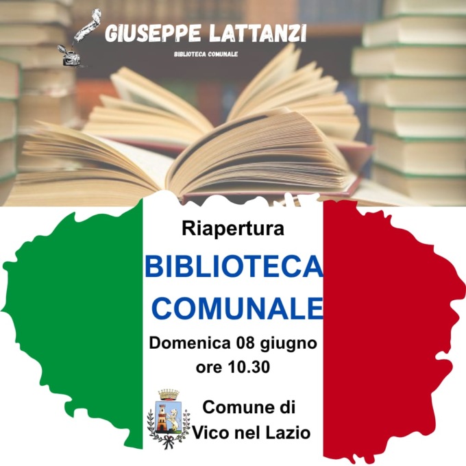 La Biblioteca Comunale “Giuseppe Lattanzi” riapre le porte