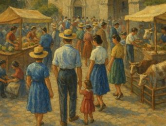 Attesa per la Fiera di San Pio
