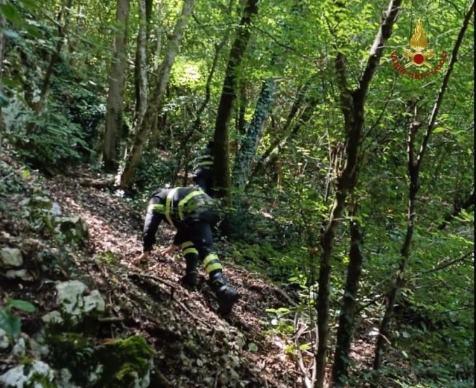 Turisti inglesi salvati dai vigili del fuoco a Montecassino