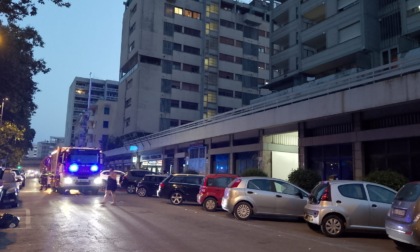 Principio di incendio al grattacielo Pennacchi