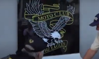 Inaugurata la nuova sede del moto club The Eagles