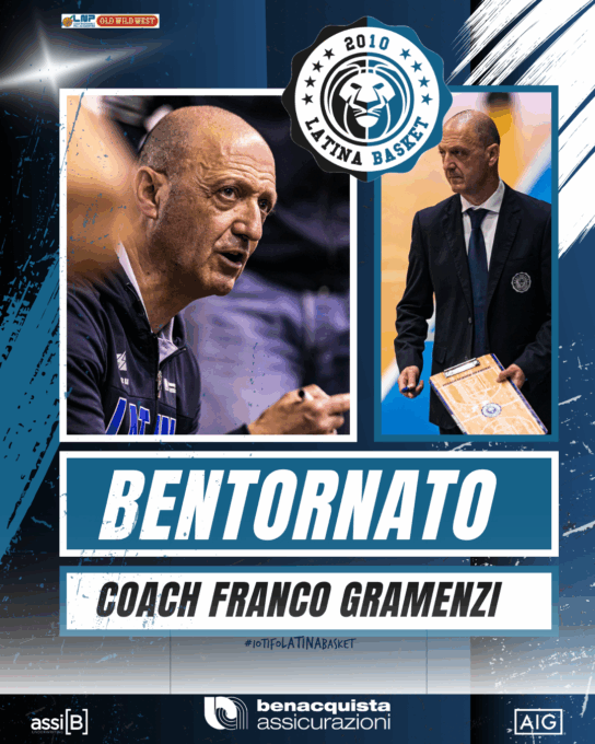 Franco Gramenzi torna alla Benacquista Latina