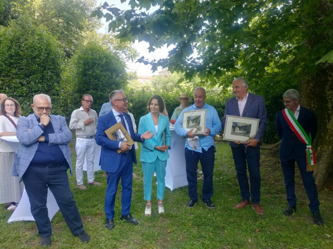 La delegazione americana del Niaf in visita nel Lazio