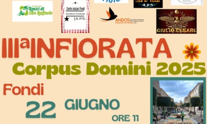 Corpus Domini, il 22 giugno l'infiorata