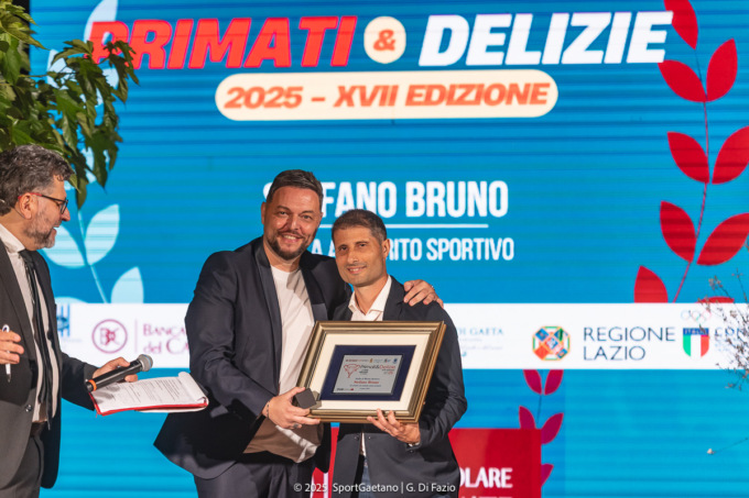 Primati e Delizie, a Stefano Bruno la “Stella al merito”