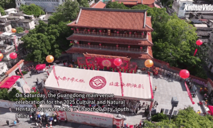 Cina: celebrazioni Giornata patrimonio culturale e naturale a Chaozhou