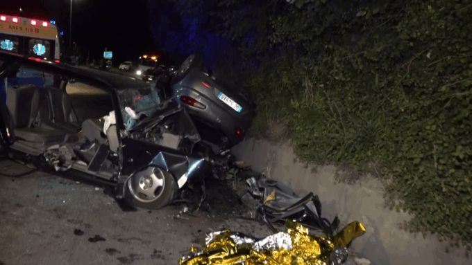Incidente sulla Casilina, quattro vittime