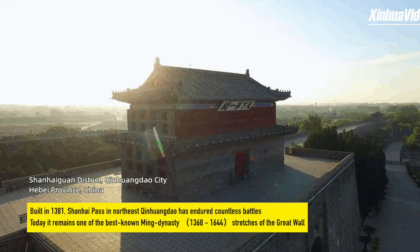 Cina: guardiani high-tech della Grande Muraglia al Passo di Shanhai