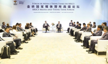 Brasile: presidente Xinhua incontra importanti ospiti al BRICS Media and Think Tank Forum