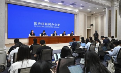 Cina: conferenza stampa su risultati nel rafforzamento trasporti nel 14mo piano quinquennale