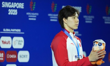 Singapore: Mondiali di nuoto, oro cinese nei 100 m rana maschile (1)