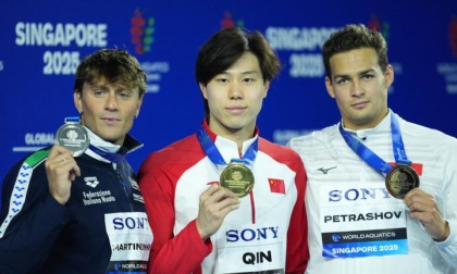 Singapore: Mondiali di nuoto, oro cinese nei 100 m rana maschile (2)