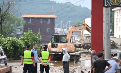 Cina: Tianjin, in corso operazioni di soccorso per alluvioni (1)