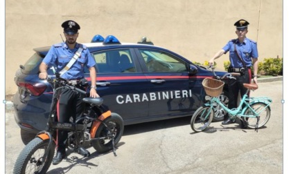 Trovate in casa due biciclette rubate, donna denunciata