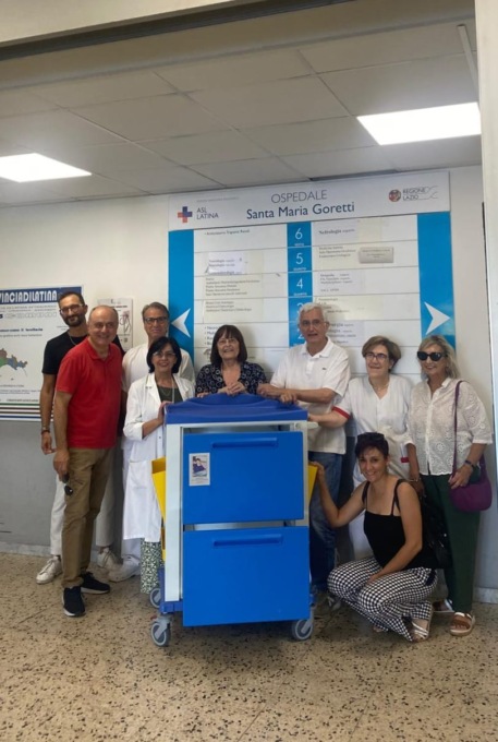 Nuova donazione all’ospedale Goretti
