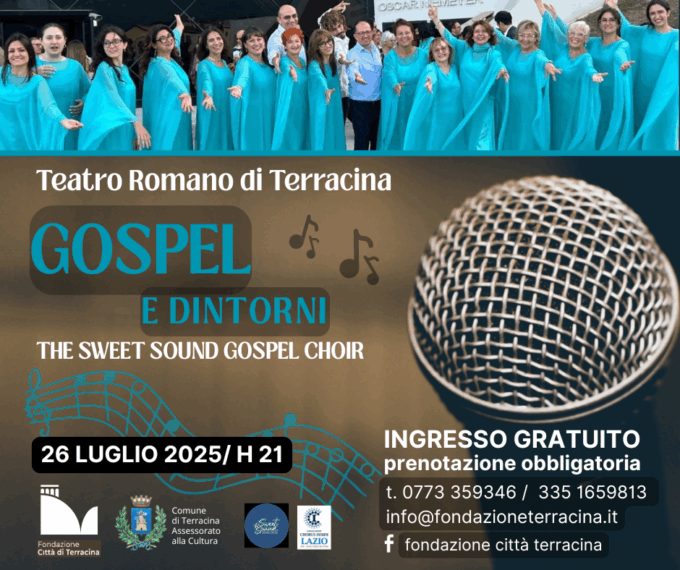 Il concerto “Gospel e Dintorni”, in scena al Teatro Romano