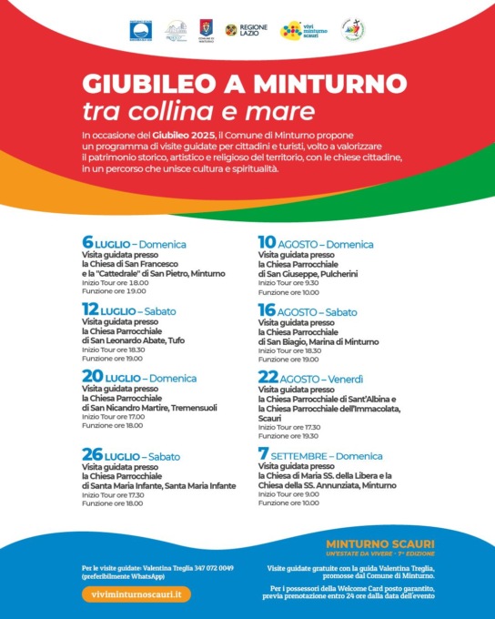 Giubileo, visite guidate gratuite