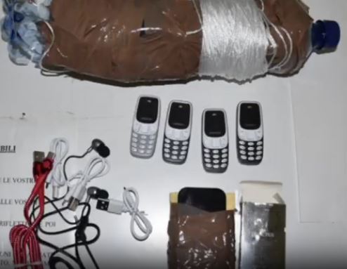 Droga e telefoni in carcere, sei misure cautelari