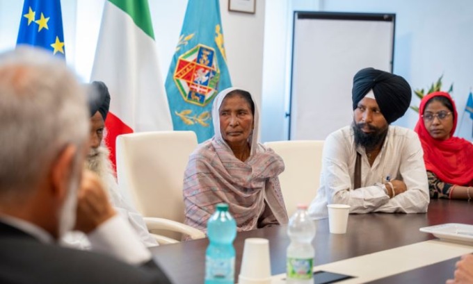 Satnam Singh, i familiari hanno incontrato il Presidente Rocca: “Giustizia per nostro figlio”