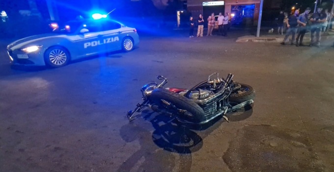 Scontro auto-moto, grave centauro