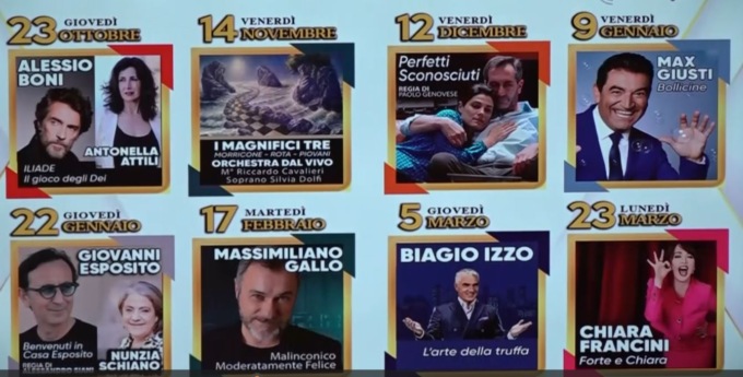 Teatro Manzoni, presentata la nuova stagione