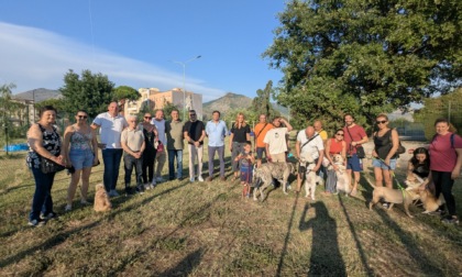 Inauguarata in Via Liguria l'area "Cani felici"