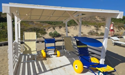 Accessi al mare, cinque postazioni per i diversamente abili
