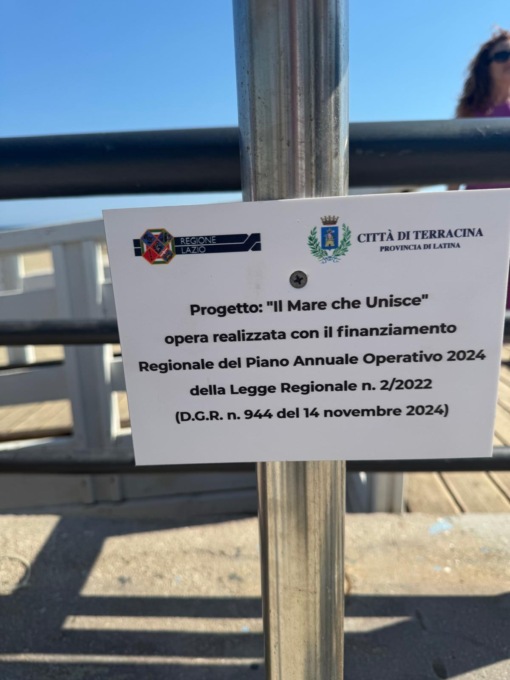 “Il Mare che Unisce”, completato il progetto