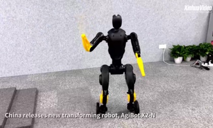 Cina: incontriamo robot che cambia forma AgiBot X2-N