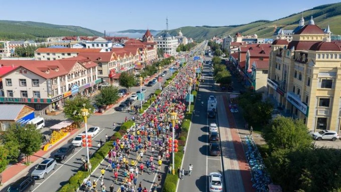 Cina: Maratona di Aershan nella Mongolia Interna (1)