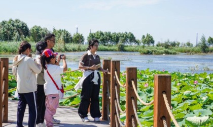 Cina: Xinjiang, emerse nuove zone umide vicino a confini con deserto (2)