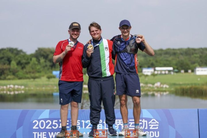 Cina: Giochi mondiali Chengdu, tiro con l’arco ricurvo maschile (2)