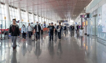 Cina: viaggi aerei passeggeri ammontati a 440 milioni nei primi 7 mesi del 2025