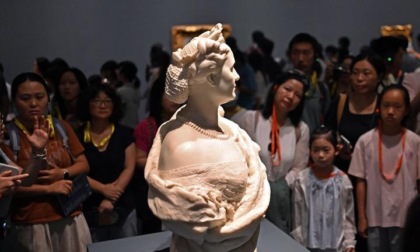 Cina: mostra al Museum of Art Pudong di Shanghai (2)