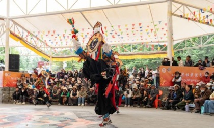 Cina: Festival dello Shoton nello Xizang (1)