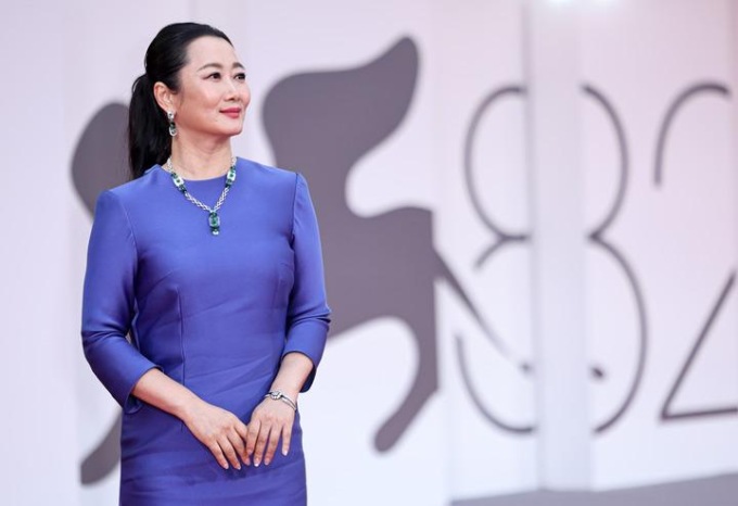 Italia: cerimonia apertura di 82mo festival cinematografico di Venezia (3)