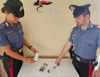 Spaccio di sostanza stupefacente, un arresto