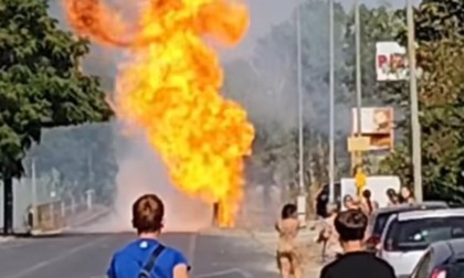 Fuga di gas e incendio a Borgo Santa Maria, sgomberate e interdetti case e negozi