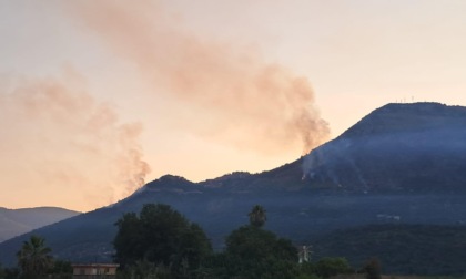 Incendi in Ciociaria, lambite le abitazioni