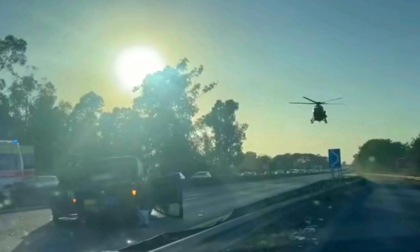 Incidente sulla Pontina, ferita una donna incinta