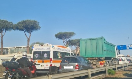 Incidente sulla Pontina, strada in tilt e incubo per i pendolari