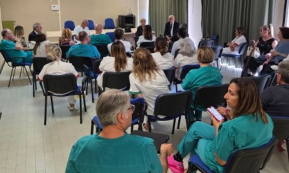 I vertici della ASL in visita all’ospedale "Santissima Trinità’ confronto diretto con il personale