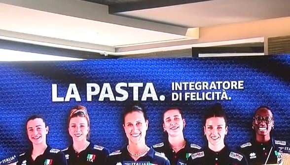 Pasta “Made in Italy”, l’Italvolley femminile testimoniaL