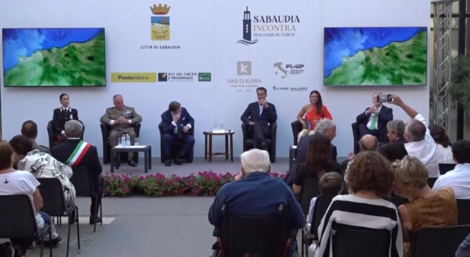 Sabaudia incontra – Dialoghi in corte, al via con il Premio “Servitori dello Stato”