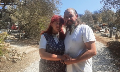 Incendio a Campo Soriano. Distrutta la casa di Paolo e Simona. Gara di solidarietà