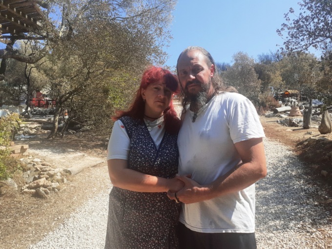 Incendio a Campo Soriano. Distrutta la casa di Paolo e Simona. Gara di solidarietà