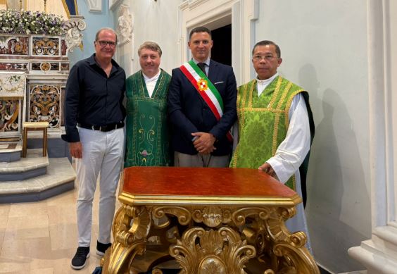 Un nuovo trono processionale per Maria SS. Di Portosalvo