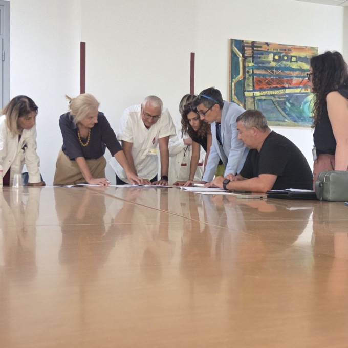 Ospedale, la visita del direttore sanitario