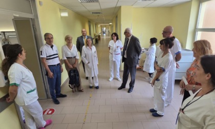 La Direzione Strategica dell’ASL in visita all’Ospedale San Benedetto